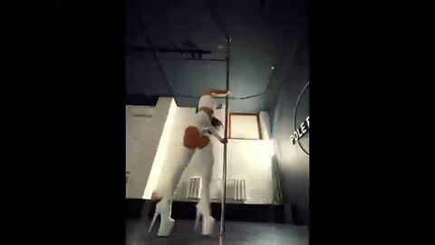 The long-legged girl who danced on the pole