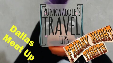 Punkwaddles Travel Tips - FNT Dallas Meet Up Advice! (He'll be there!)