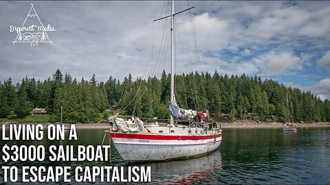 Man lives on $3000 Sailboat for Mental Health and quits City Life.