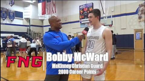 McKinney Christian Guard Scores 2000 Career Points Mustangs Defeat Shelton 74-50