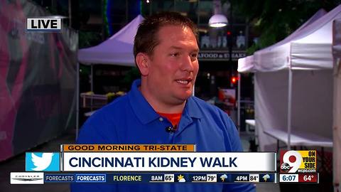 Cincinnati Kidney Walk raises awareness, money at Fountain Square