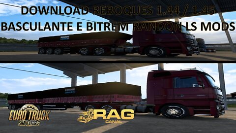 100% Mods Free: Basculante e Bitrem Randon LS Mods