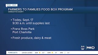 Free food box Charlotte County