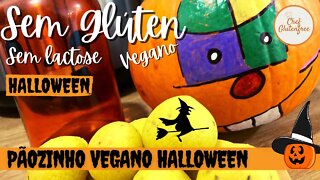 Pãozinho Vegano Halloween