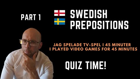 Swedish time prepositions: Quiz with svenska tidsprepositioner