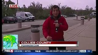 Strong winds hitting Collier County