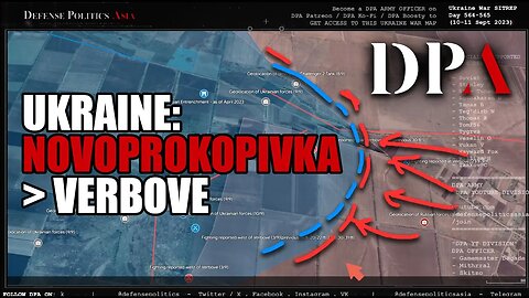 NOVOPROKOPIVKA CREEP CONTINUES; Russia secures Verbove frontline - Orikhiv, Zaporizhzhia Front