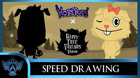 Speed Drawing: Happy Tree Friends Fanon - Sillie | Mobebuds Style