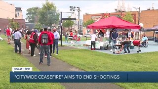 Rally in Grant Park aimed at ending violence