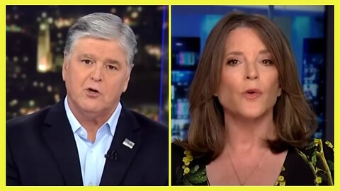 Marianne Williamson BATTLES Sean Hannity (clip)