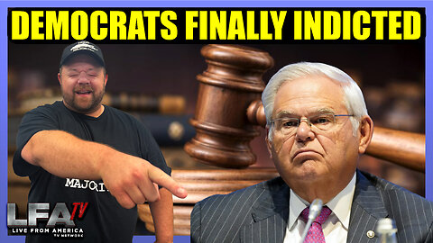 DEMOCRAT SENATOR BOB MENENDEZ INDICTED... AGAIN | LOUD MAJORITY 9.22.23 1pm