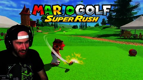 Mario Golf Super Rush Nintendo Switch REACTION