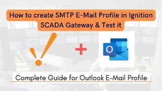 How to create SMTP E-Mail Profile in Ignition SCADA Gateway & Test SMTP Profile | Ignition SCADA |