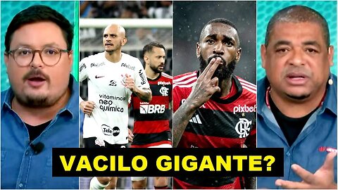 "É PURA INCOMPETÊNCIA, cara! O Flamengo NÃO GANHOU do Corinthians porque..." OLHA ESSE DEBATE!