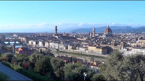 Piazza Michelangelo in Florence, Italy