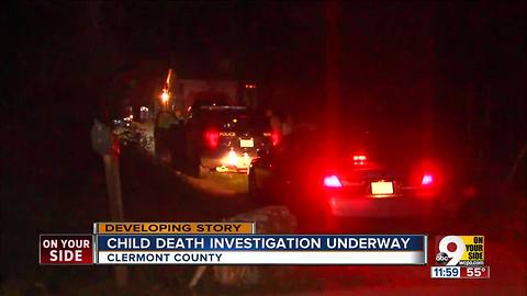 Child death investigation underway in Clermont County's Miami Township