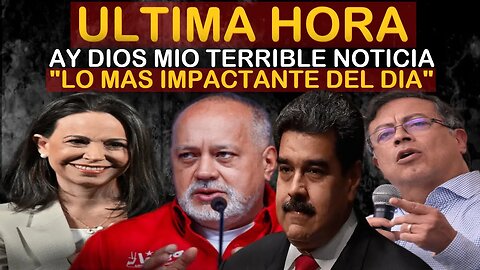 🔴SUCEDIO HOY! URGENTE HACE UNAS HORAS! LO MAS IMPACTANTE DEL DIA - NOTICIAS VENEZUELA HOY