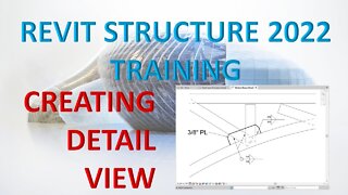 REVIT STRUCTURE 2022 LESSON 44 - CREATING DETAIL VIEWS