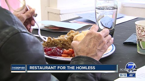 From free clothing store for the homeless, to free Thanksgiving restaurant for the homeless