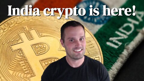 India crypto is here!