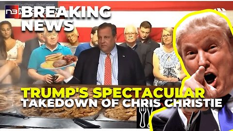 HILARIOUS Takedown! Trump Roasts Christie's 2024 Presidential Bid!