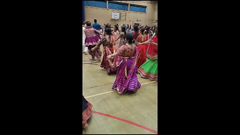 Indian gujarati traditional dance