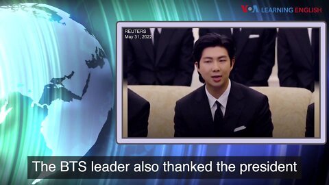 News Words: BTS arrival at the White House