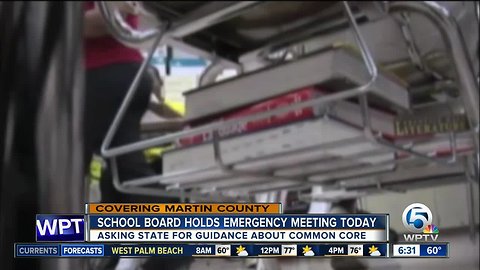 Martin County School Board to meet following Gov. DeSantis' executive order to end Common Core