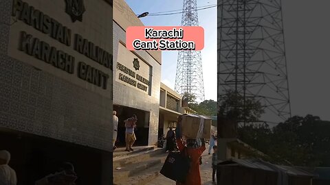 #karachi #dailyvlog #youtubeshorts #cantstation #railway