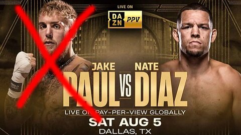 Jake Paul Vs Nate Diaz