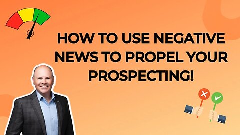 Use This Negative News About The Economy To Your Elevate Your Prospecting: Real Estate Coaching