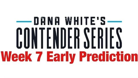 DWCS 2022 Week 7 Early Full Card Prediction And Breakdown ft. @Artem MMA Analysis