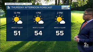 WMAR-2 News Weather at 11