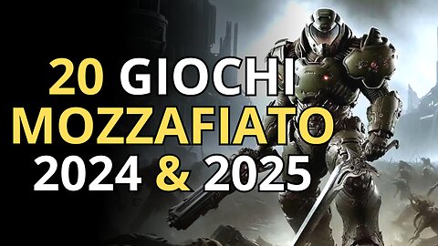 TOP 20 Videogiochi Più SPETTACOLARI 2024 & 2025