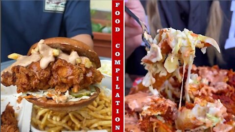 Hot Dog & Cheeseburger - Satisfying Food Videos - Tasty Food Video Compilation