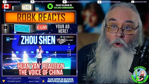 Zhou Shen - 'Huan Yan' Reaction - The Voice of China - First Time Hearing