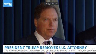 President Trump removes U.S. Attorney who denied resigning from post