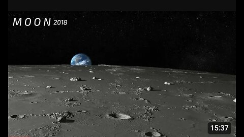 Moon Closeup View, Real Sound HD