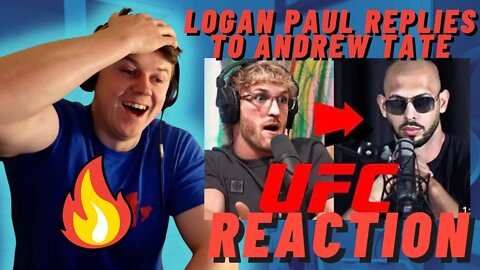 LOGAN PAUL REPLIES TO ANDREW TATE ABOUT BOXING MATCH ((IRISH REACTION!!))