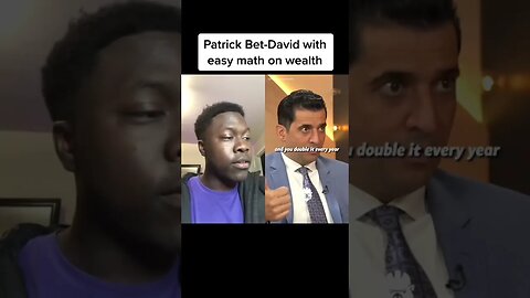 Patrick Bet-David with easy math on wealth #shorts #patrickbetdavid