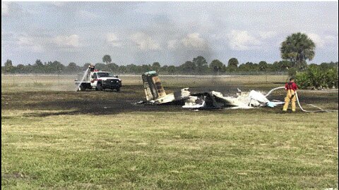 Deputy first on the scene talks about Okeechobee plane crash rescue