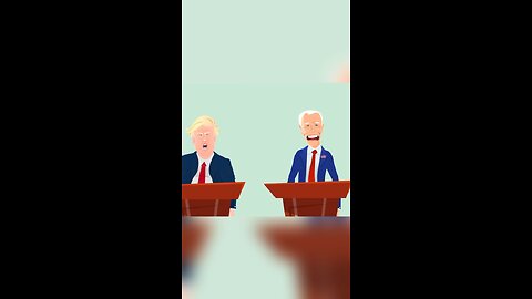 🇺🇸 DEBATE PRESIDENCIAL | Animación