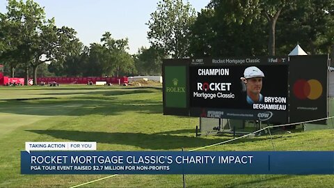 Rocket Mortgage Classic's charity impact