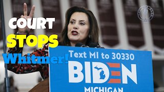 Court Says NO To Whitmer