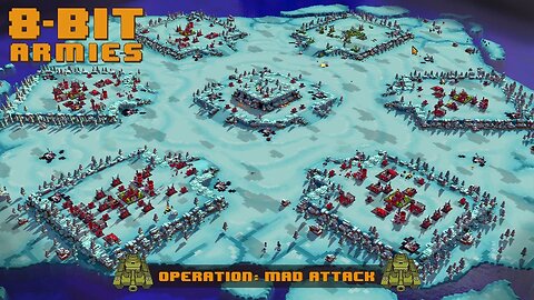 8-Bit Armies - Renegades Campaign - Gameplay Walkthrough Part 17 - Completing Maps