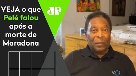 "Maradona, que um dia possamos..." VEJA o que Pelé falou após a morte do amigo