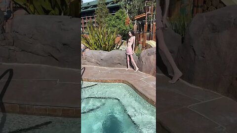 At the Disney hot tub