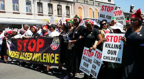 SOUTH AFRICA - Durban - IFP's Gender Based Violence march (Videos) (Tdv)