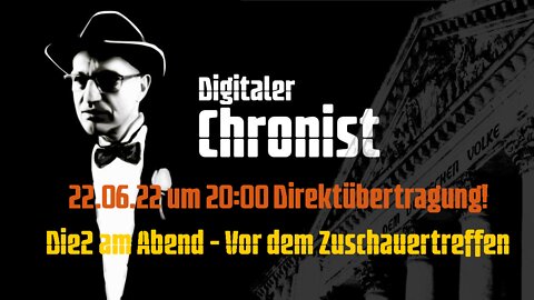 22.06.22 um 20:00 Direktübertragung! Die2 am Abend - Vor dem Zuschauertreffen