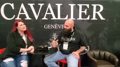 Ash Red sits down with Cavalier Geneve Cigars at PCA 2023